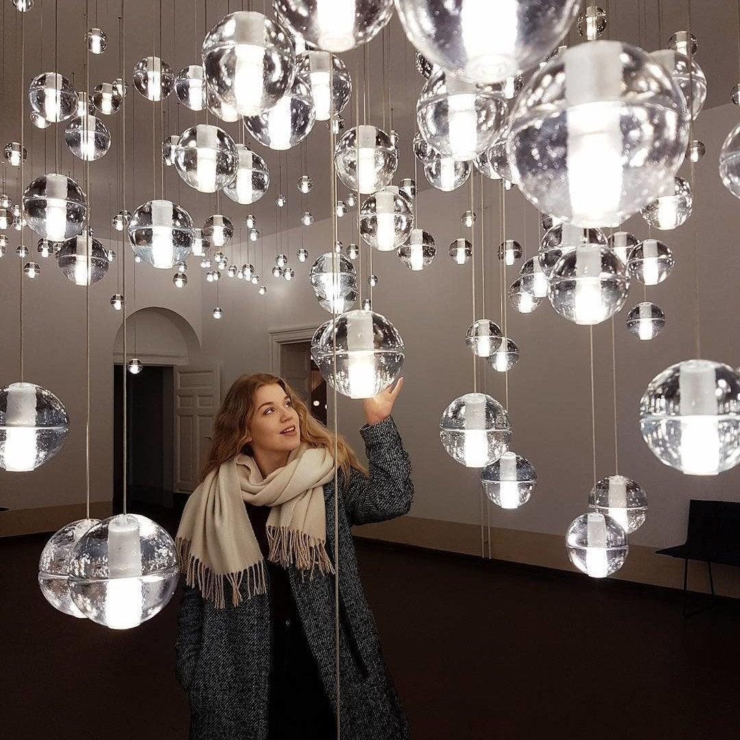 Ball Crystal Pendant Lamp