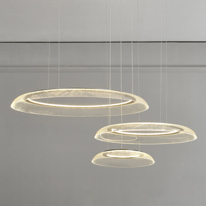 Graduated Circle Chandelier