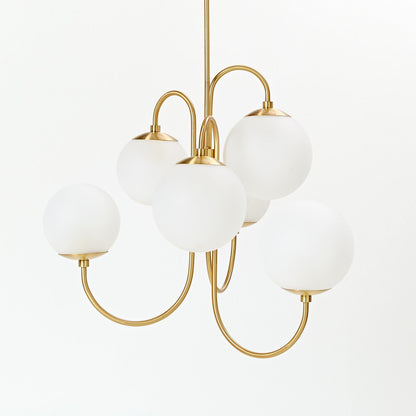 Gooseneck Chandelier
