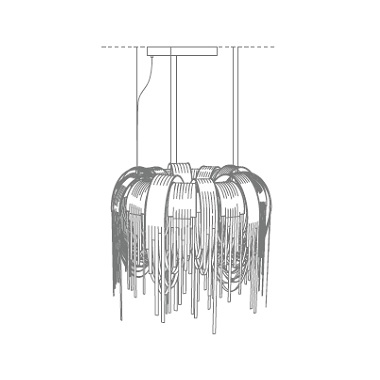 Volver Round Chandelier