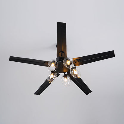 Black Vintage Ceiling Fan