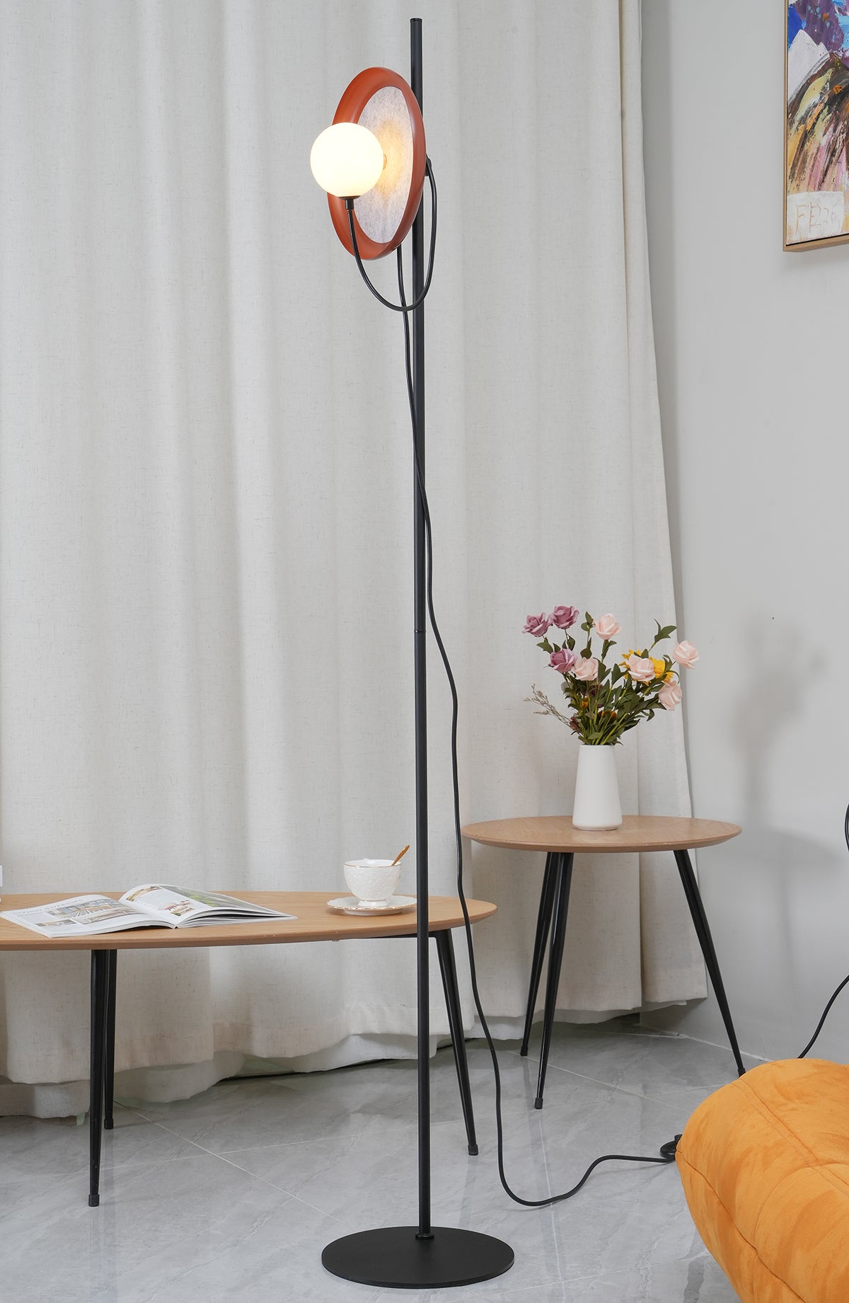Wire Floor Lamp