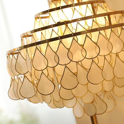 Abbington Shell Floor Lamp
