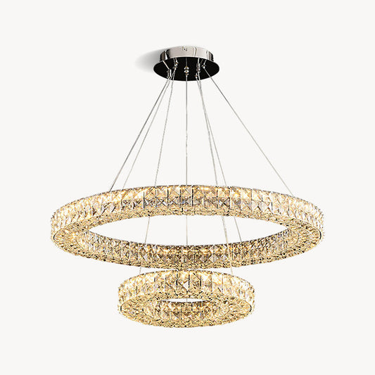Asscher Ring Chandelier