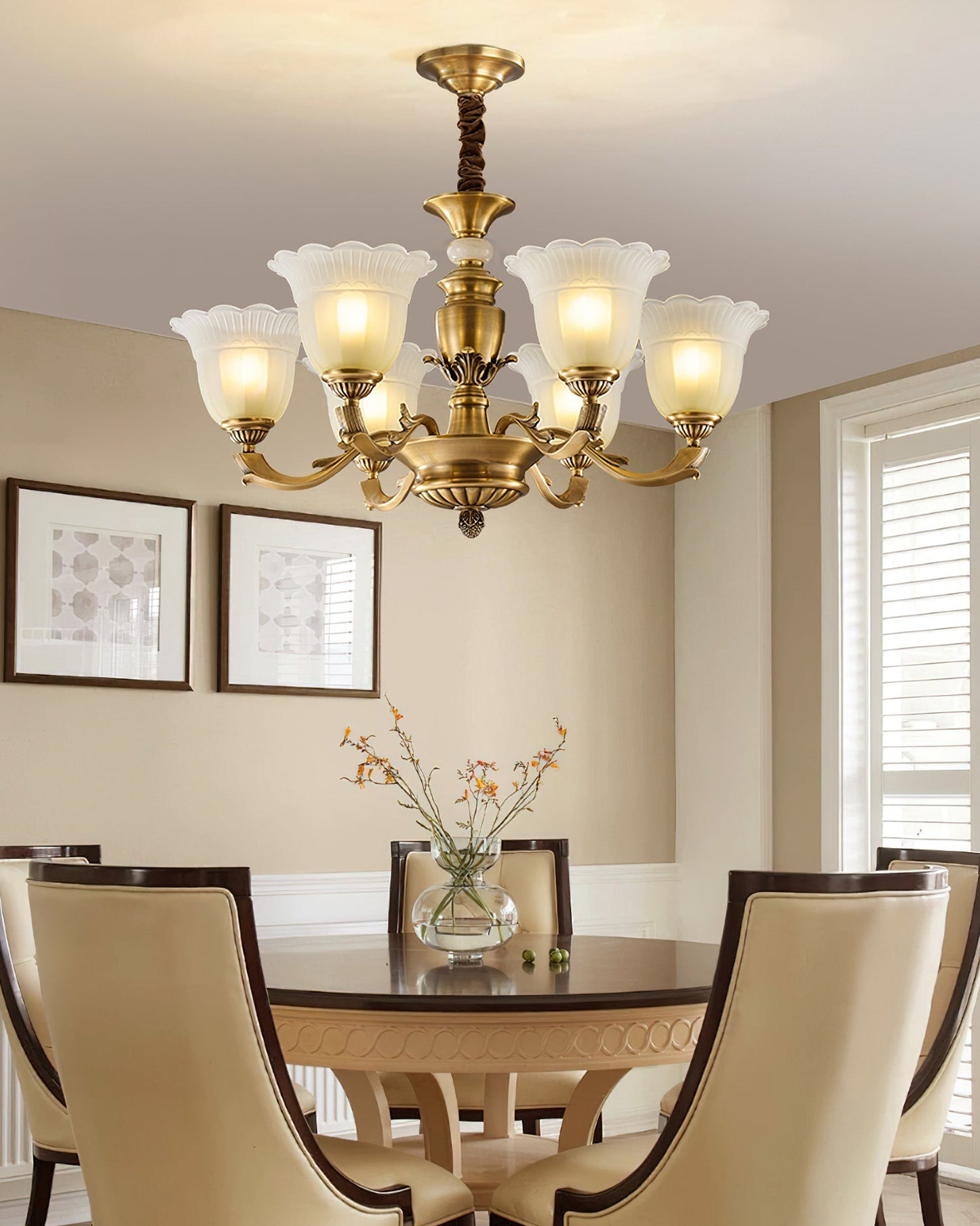 Pannon Floral Chandelier