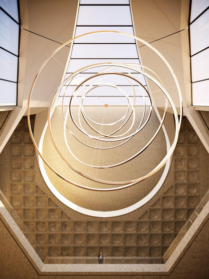 Lohja Gold Chandelier