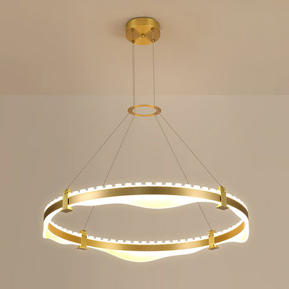 Ring Metallic Chandelier