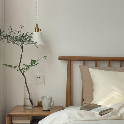 مصباح معلق سيراميكي مخروطي الشكل 