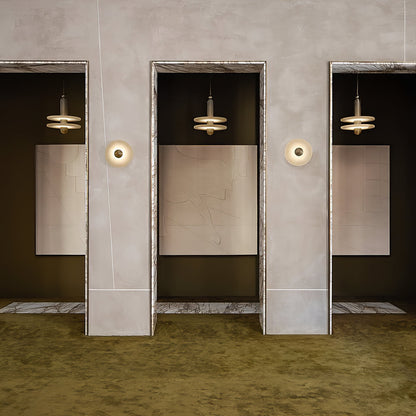 Alabaster Planes Wall Lamp