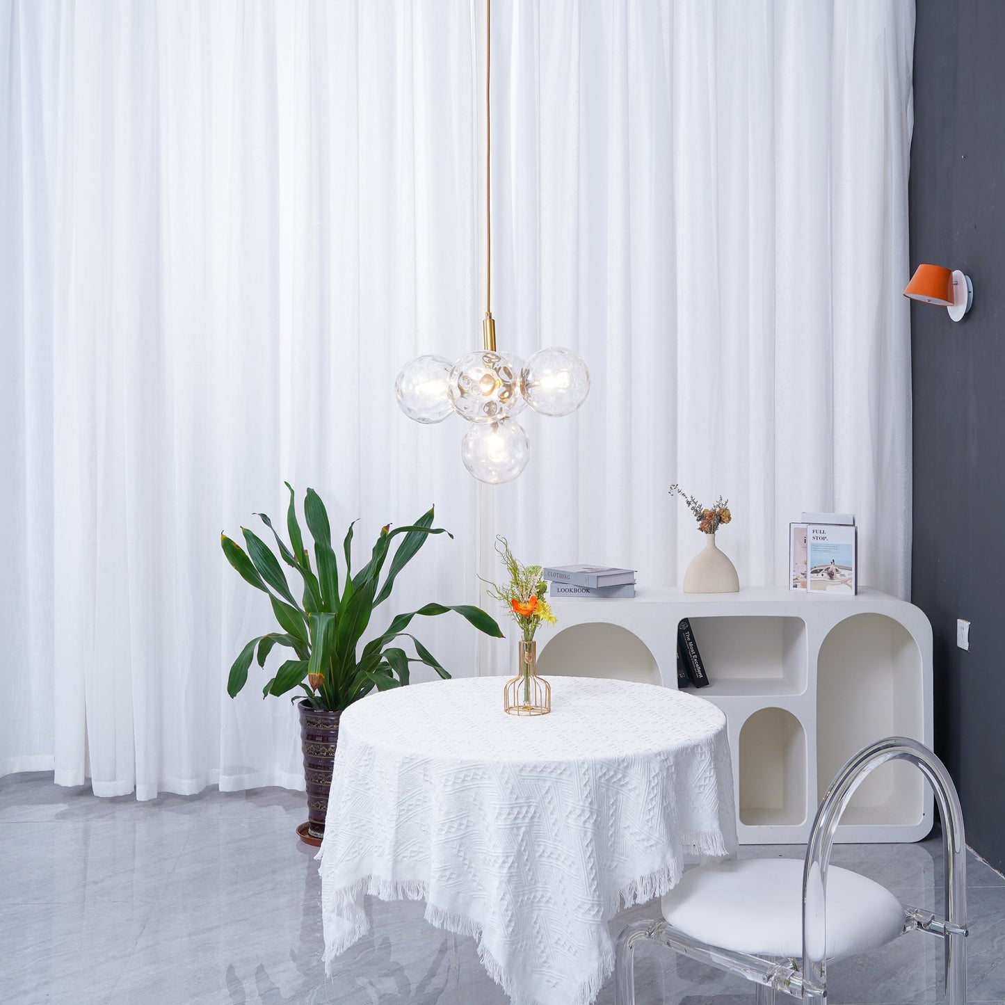 Miira Brass Pendant Light