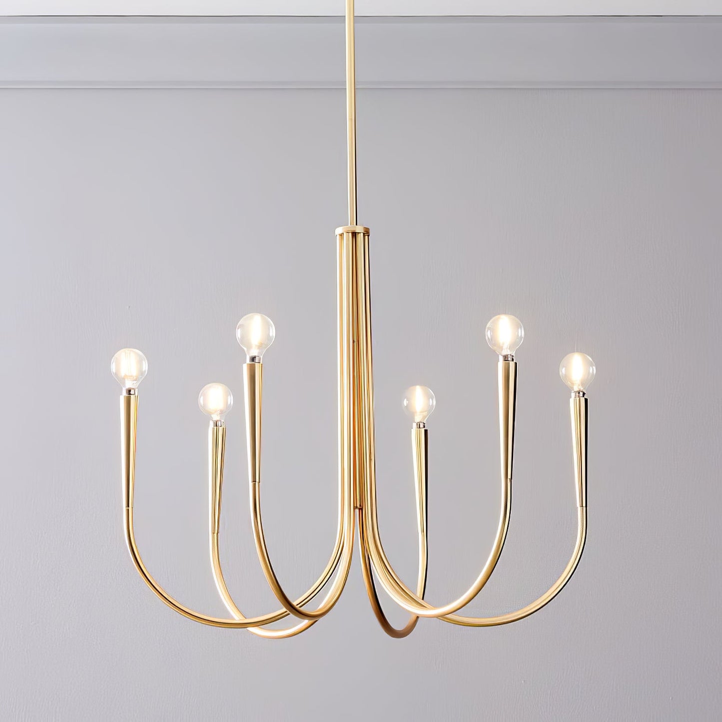 Swoop Arm Chandelier