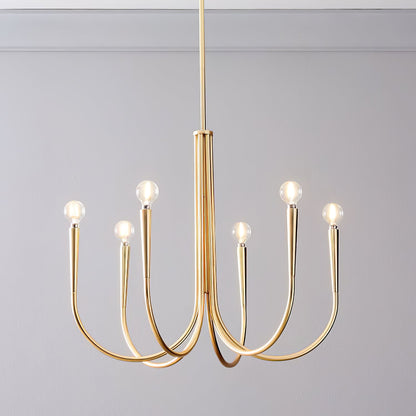 Swoop Arm Chandelier