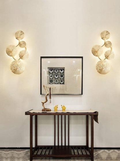 Lotus Leaf Wall Sconce