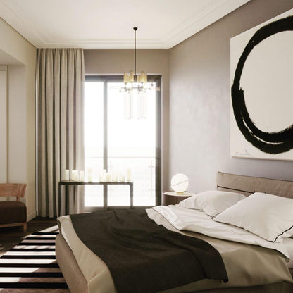 مصباح طاولة هلالي 