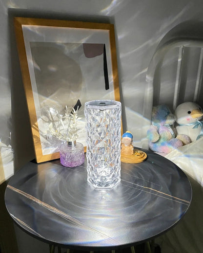 Diamond Cut Table Lamp