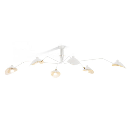 Horizontal Serge Mouille Ceiling Lamp A
