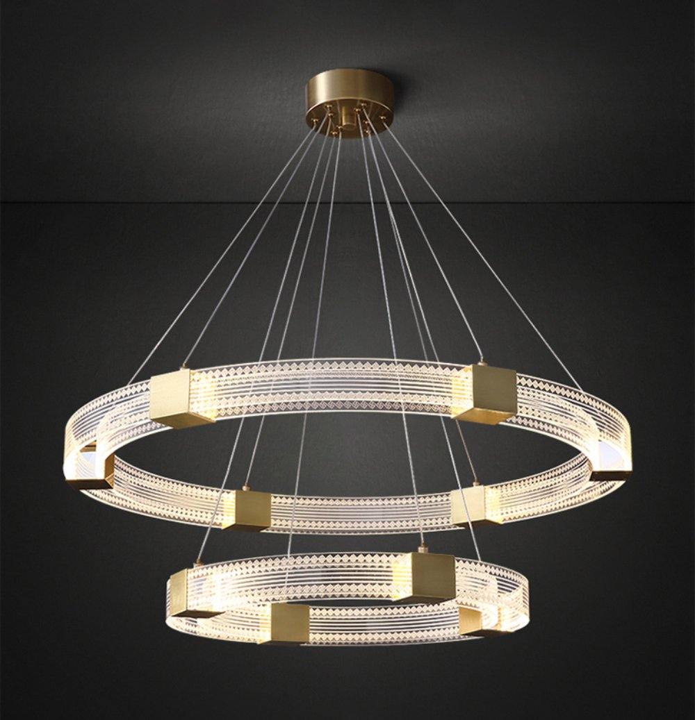 Parallel Ring LED Chandelier