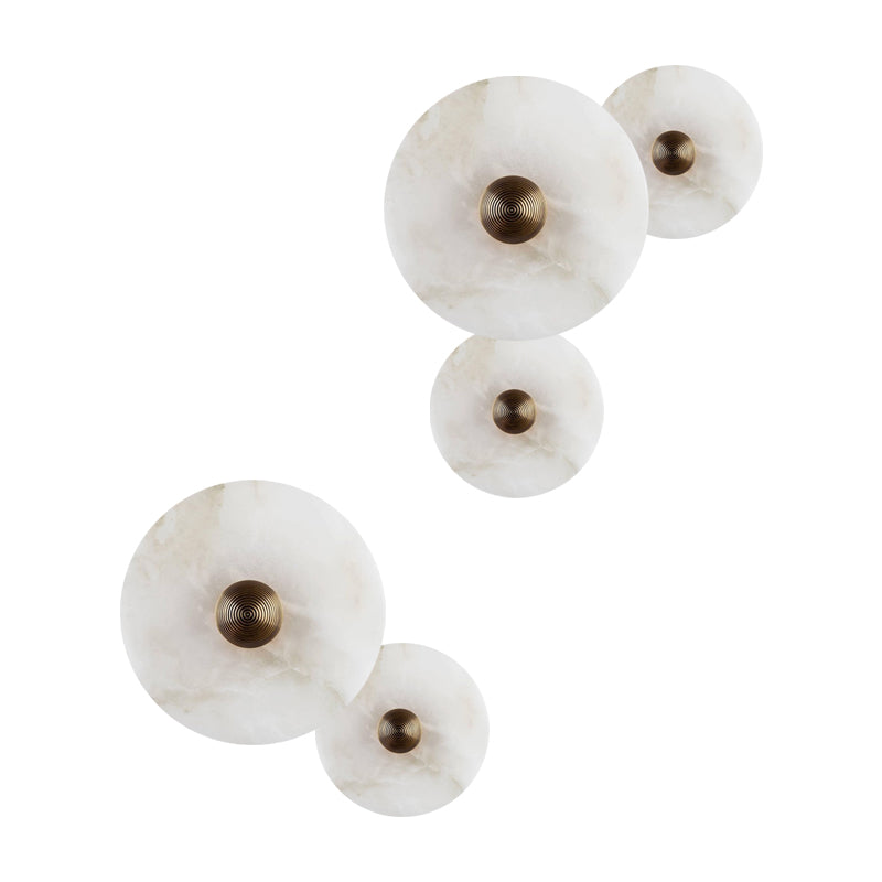 Alabaster Planes Wall Lamp