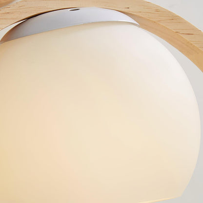Wood Bird Wall Lamp