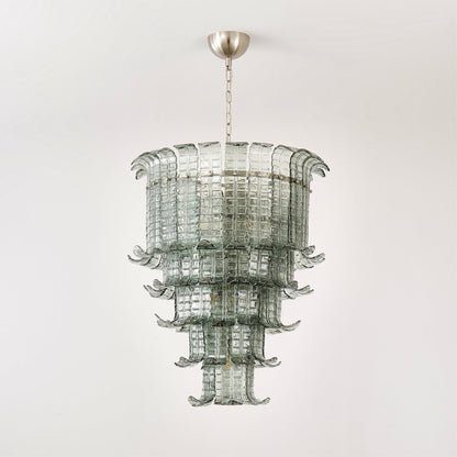 Murano Cascade Glass Chandeliers