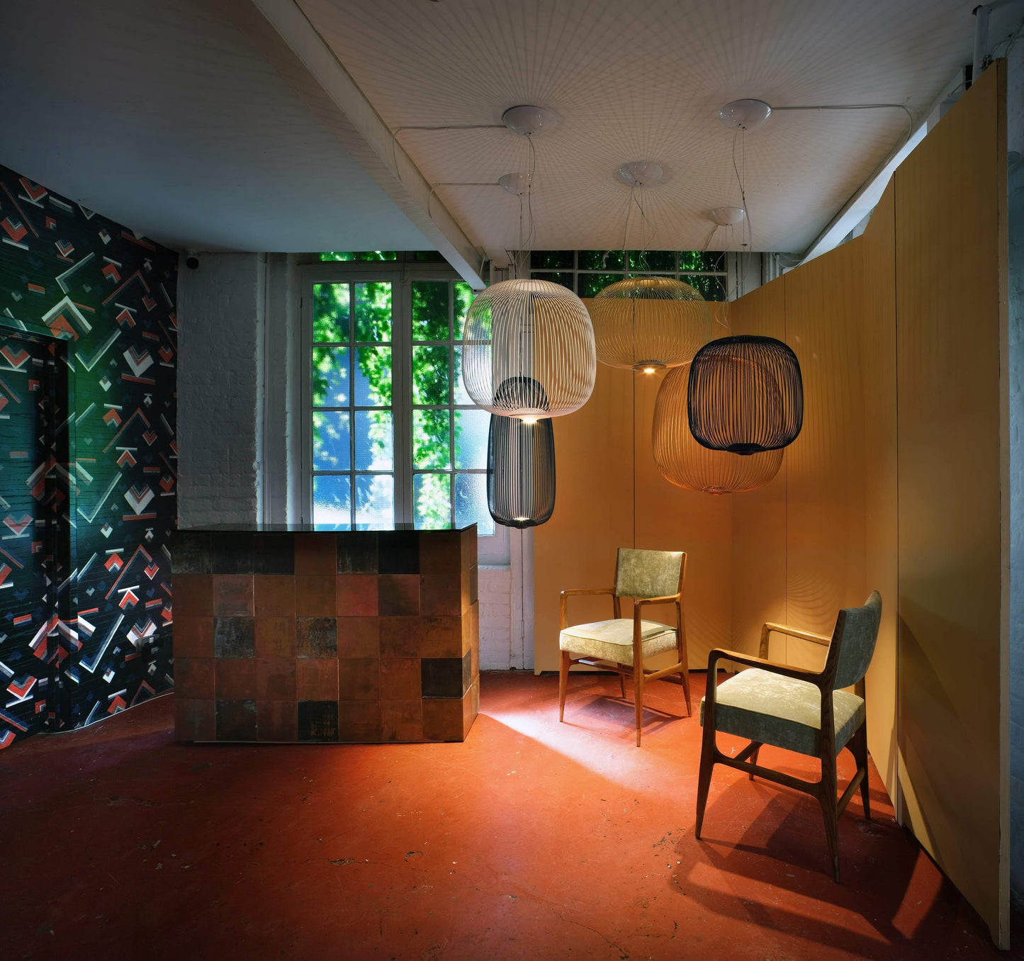 Spokes Suspension Lamp