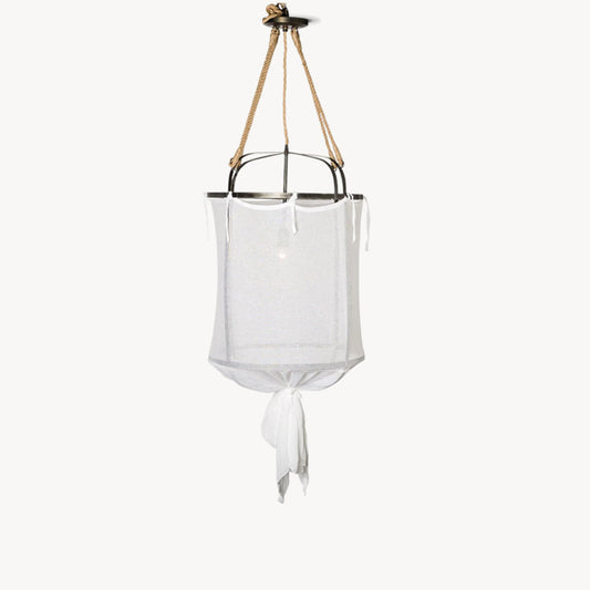 Provence Linen Pendant Light