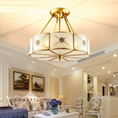 Lumalin Glass Ceiling Light