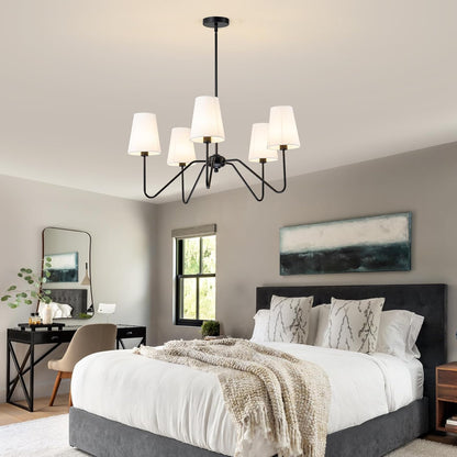 Lumos Black Chandelier