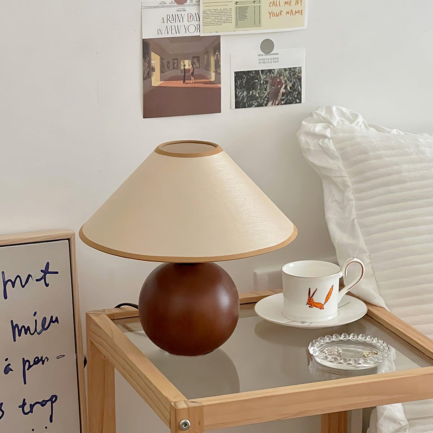 Cankut Wood Table Lamp