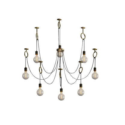 Industrial Spider Chandelier