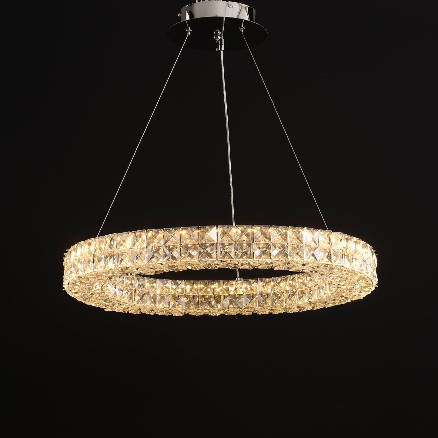 Asscher Ring Chandelier