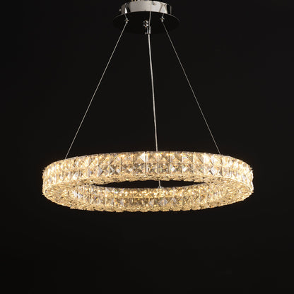 Asscher Ring Chandelier