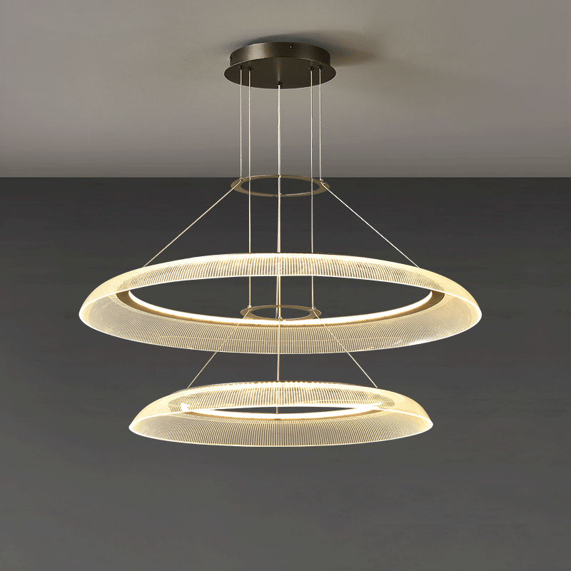 Graduated Circle Chandelier