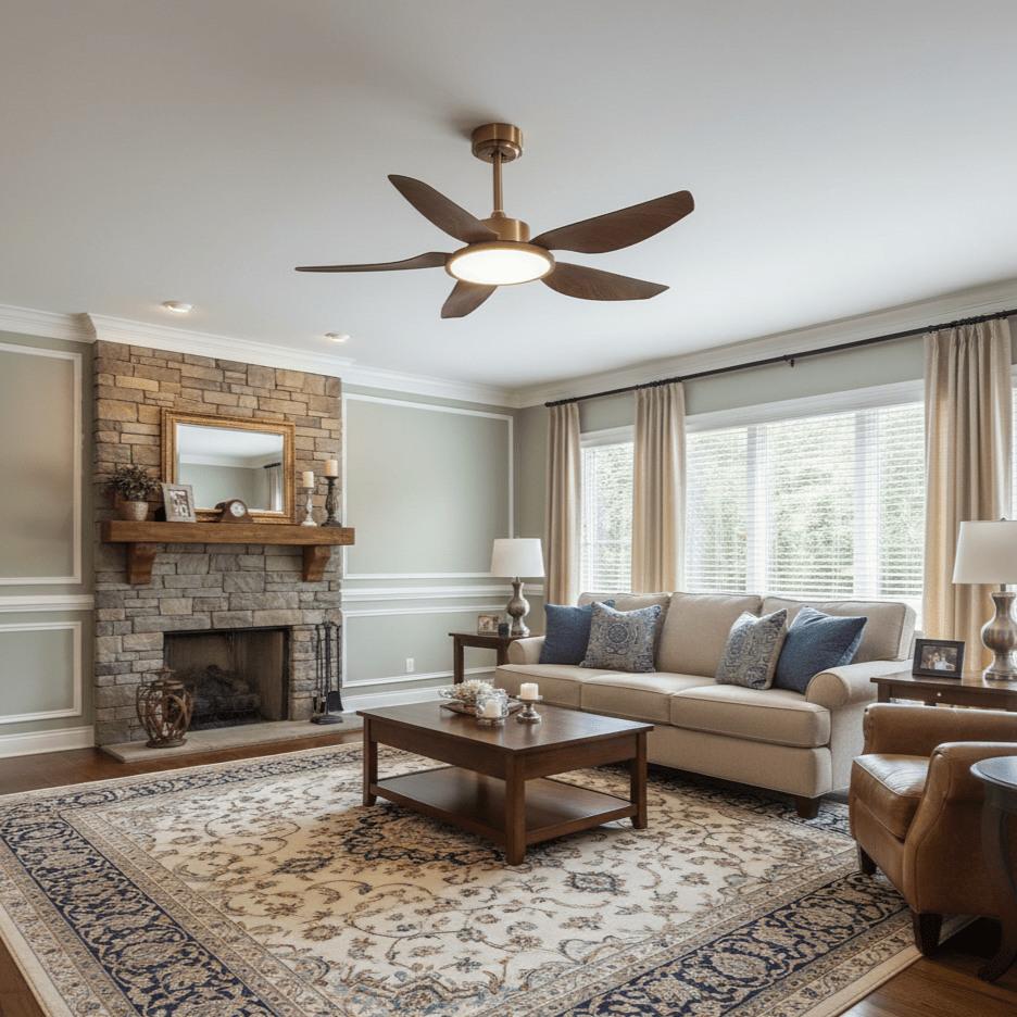 Sirocco Breeze Ceiling Fan Light
