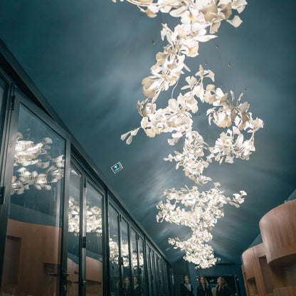 Gingko Chandelier F