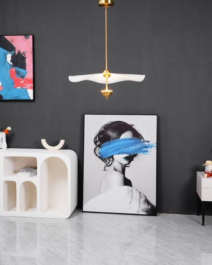 Envolee double biscuit Pendant light