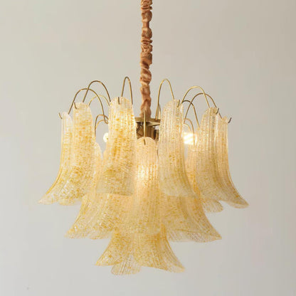 Venini Glass Chandelier