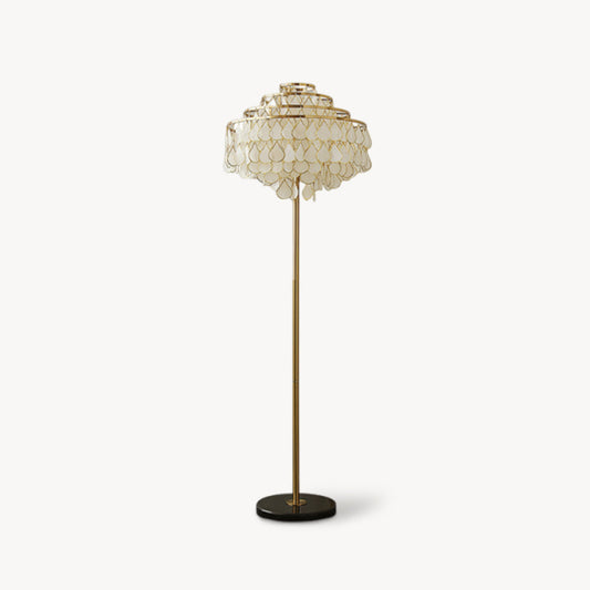 Abbington Shell Floor Lamp