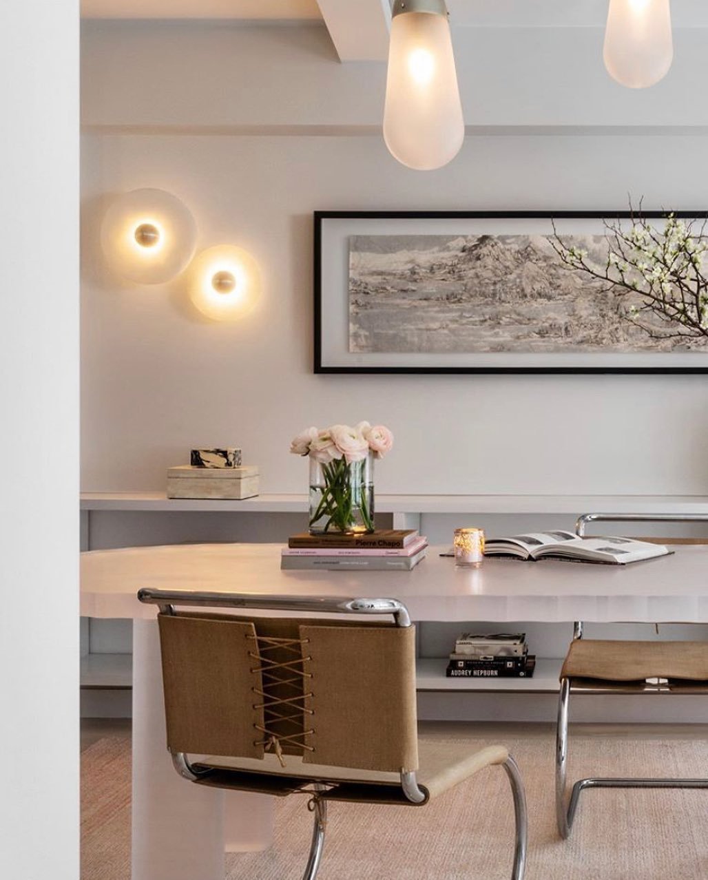 Alabaster Planes Sconce