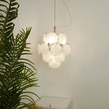 Loire Valley Glass Chandelier