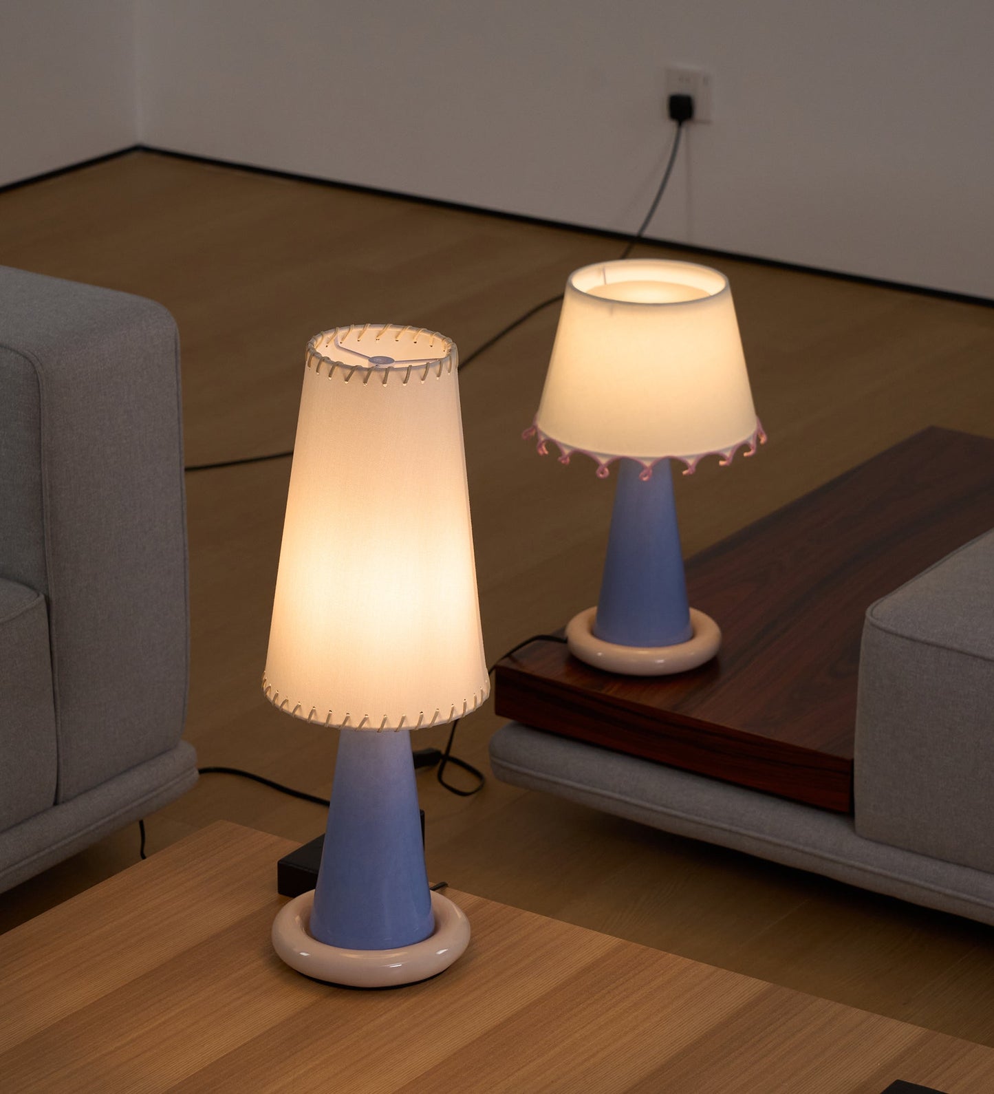 Ceramic Loop Table Light