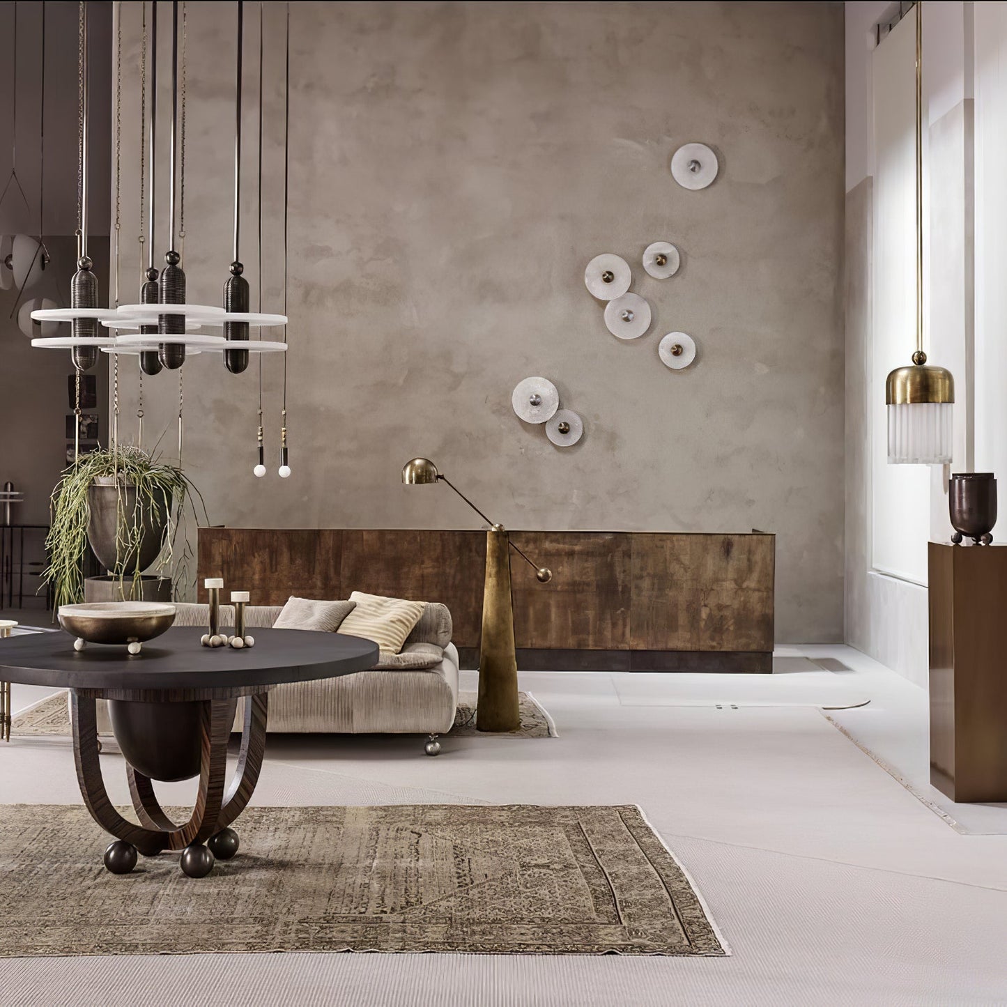 Alabaster Planes Wall Lamp