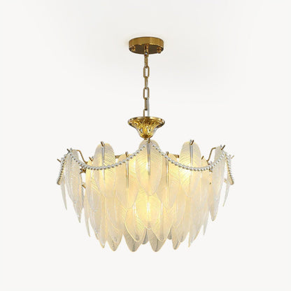 Crystal Feather Chandeliers