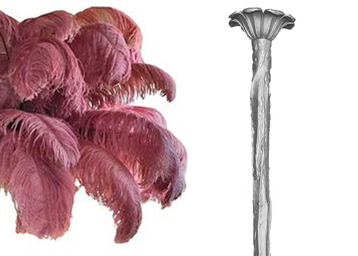 Ostrich Feather Chandeliers