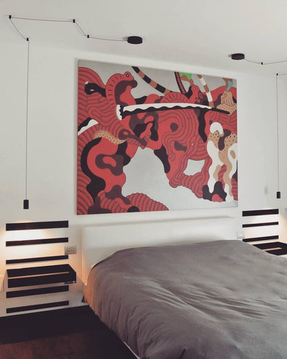 Lines free-form Pendant light