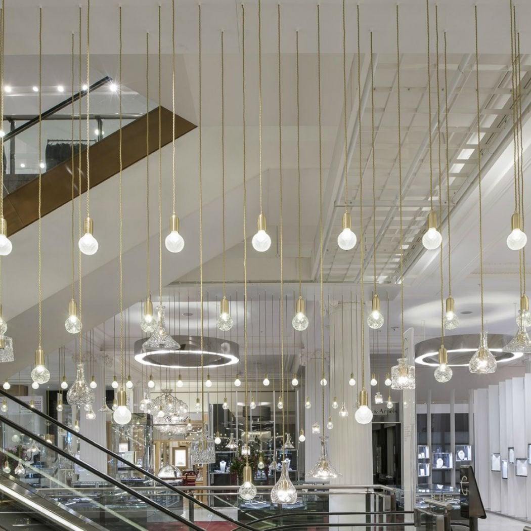 Crystal Bulb Pendant Light