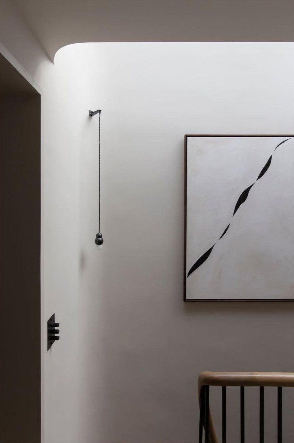 مصباح حائط كروي 