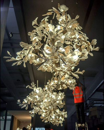Gingko Chandelier B