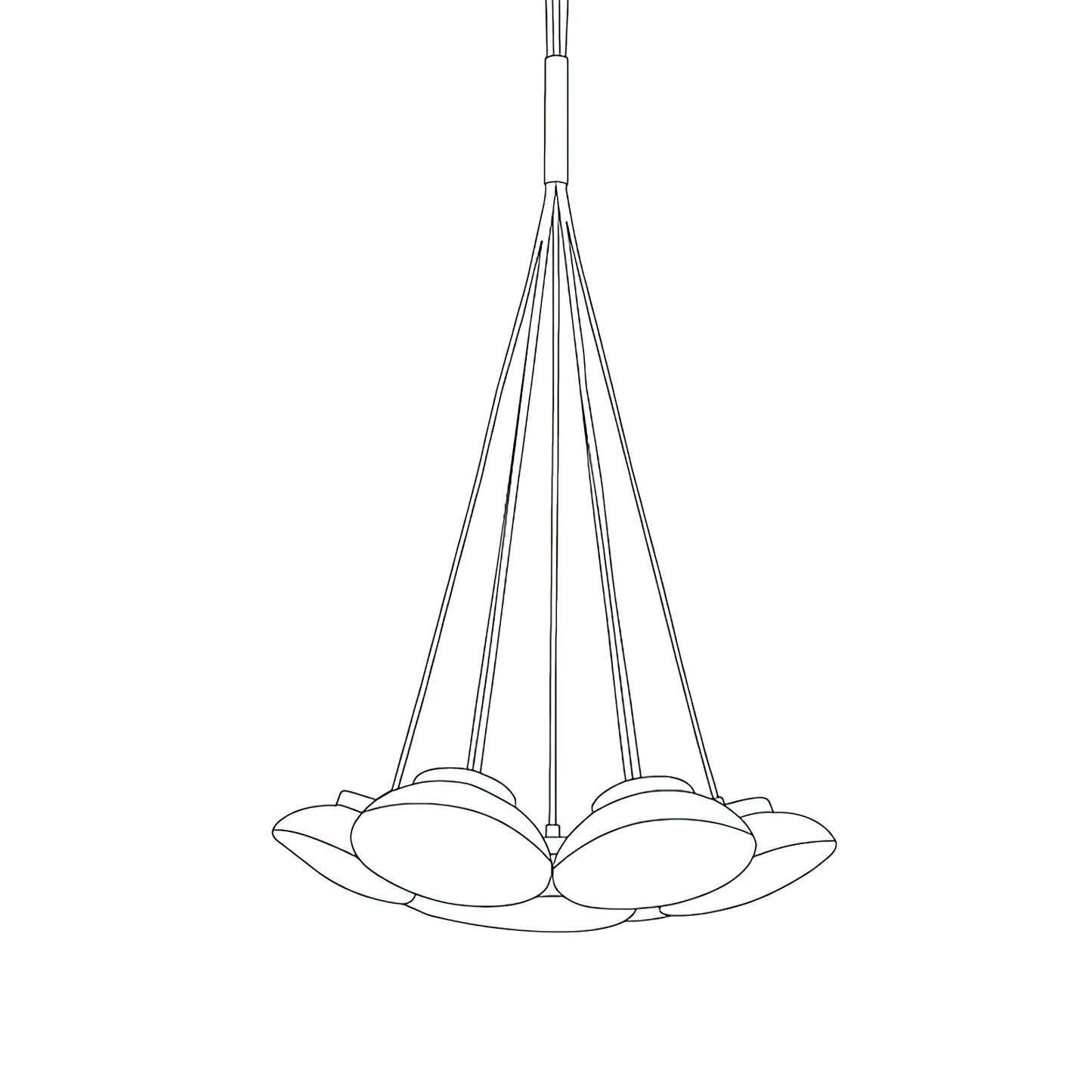 Ceto Horizontal Chandelier