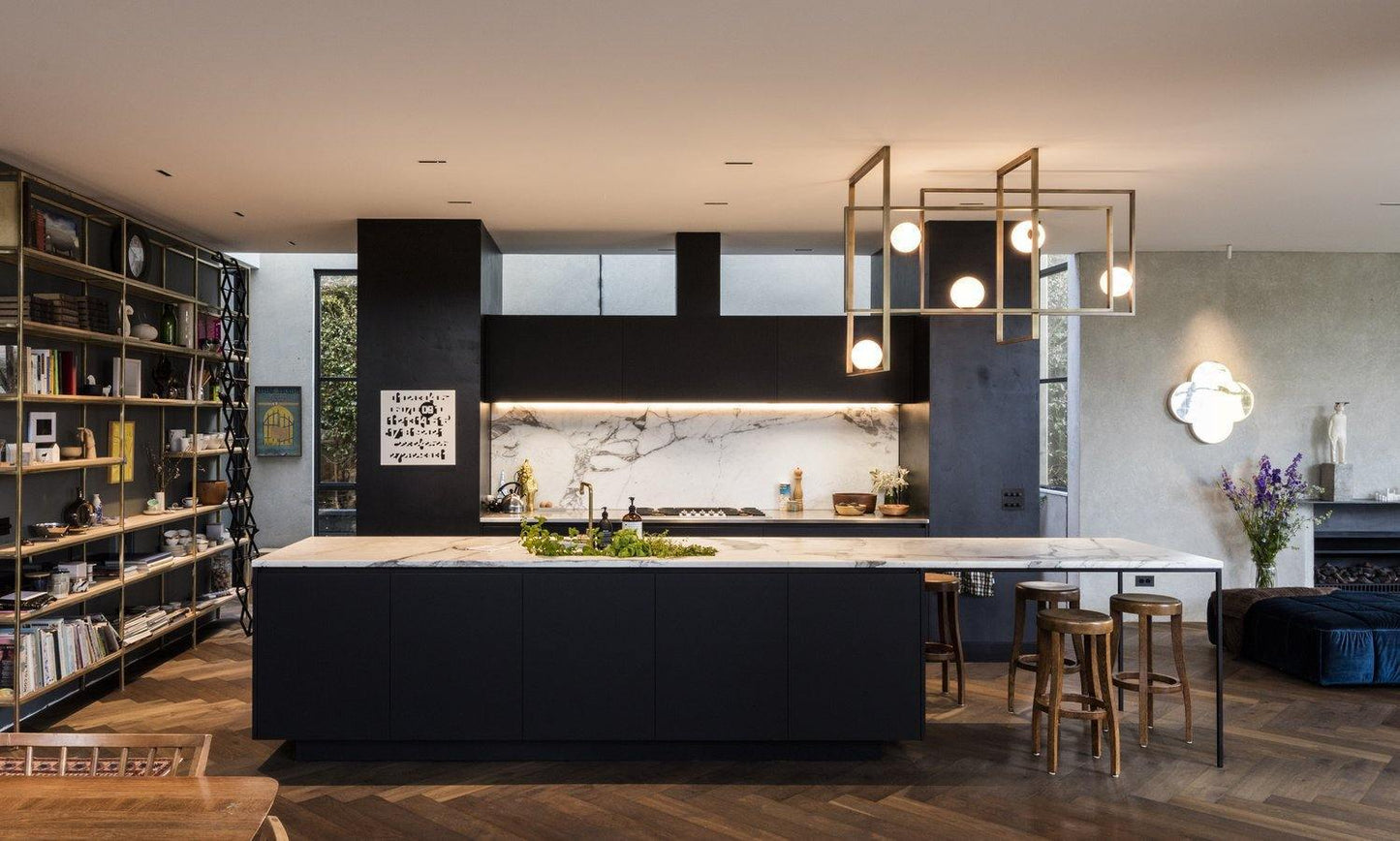 مصباح سقف زجاجي من موندريان 